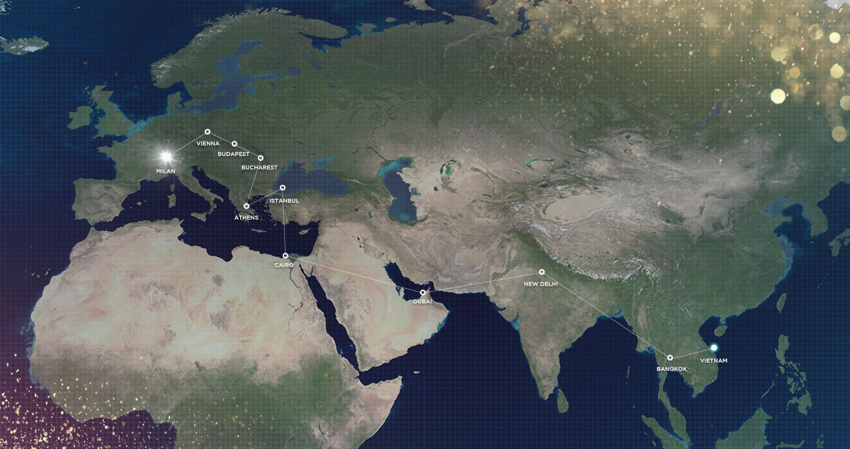 Vietnam Champions League Map